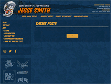 Tablet Screenshot of jessesmithtattoos.com